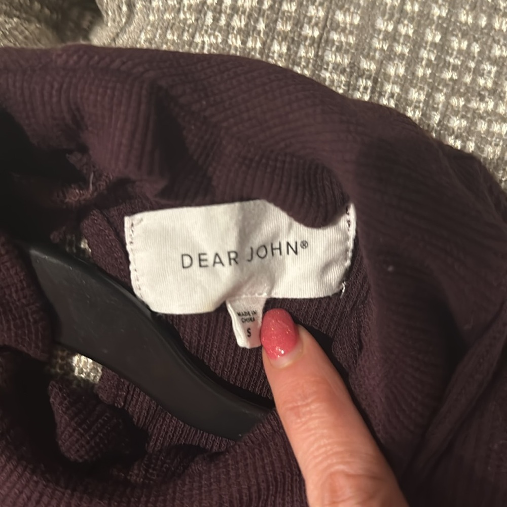 Dear John Ribbed Knit Top - Picture 2 of 5